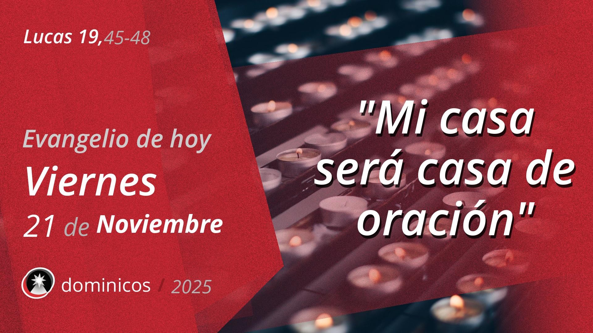 Evangelio de hoy en vídeo