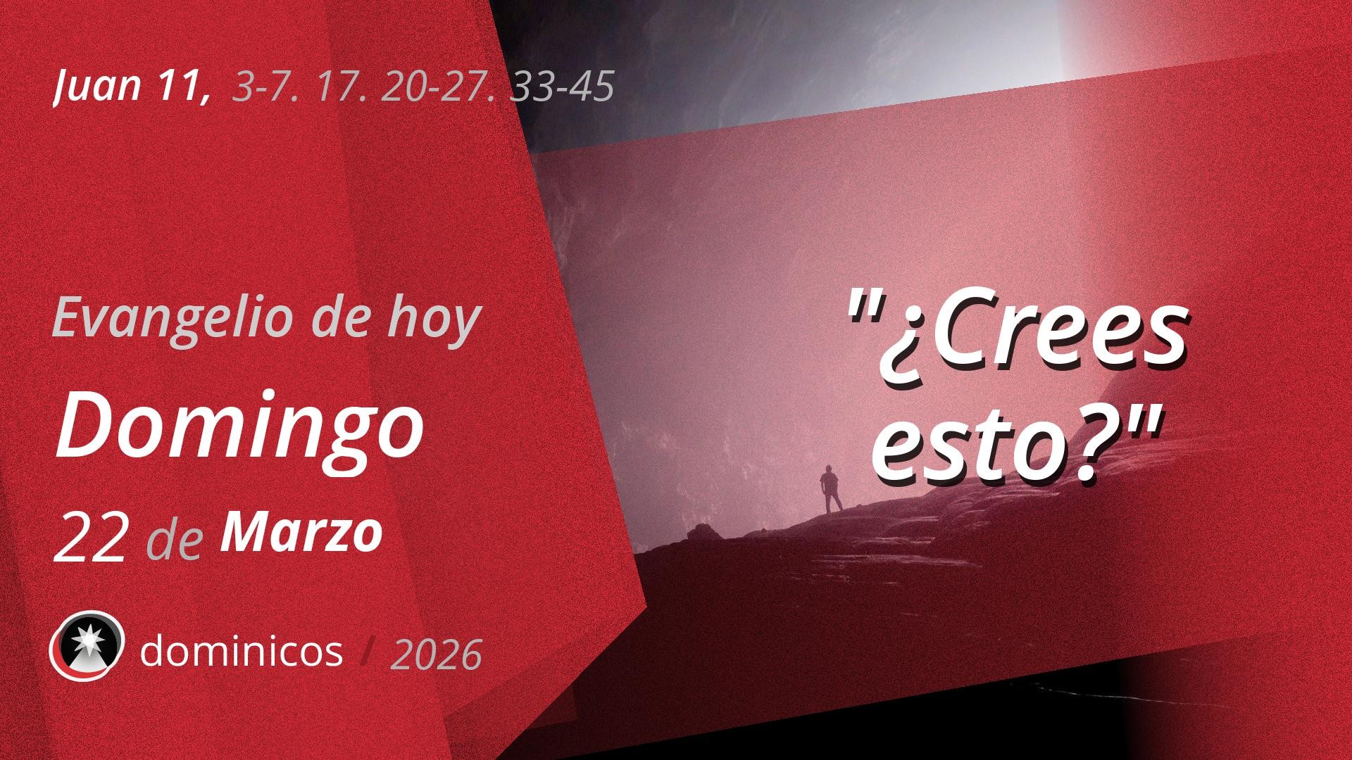 Evangelio de hoy en vídeo