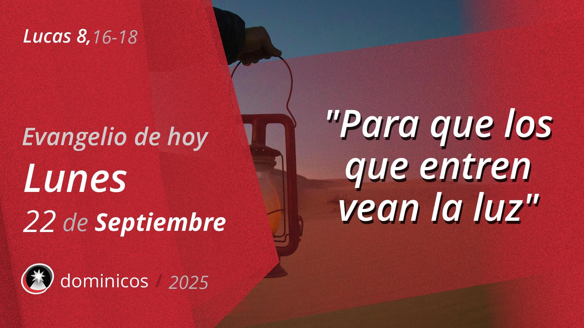 Evangelio de hoy en vídeo
