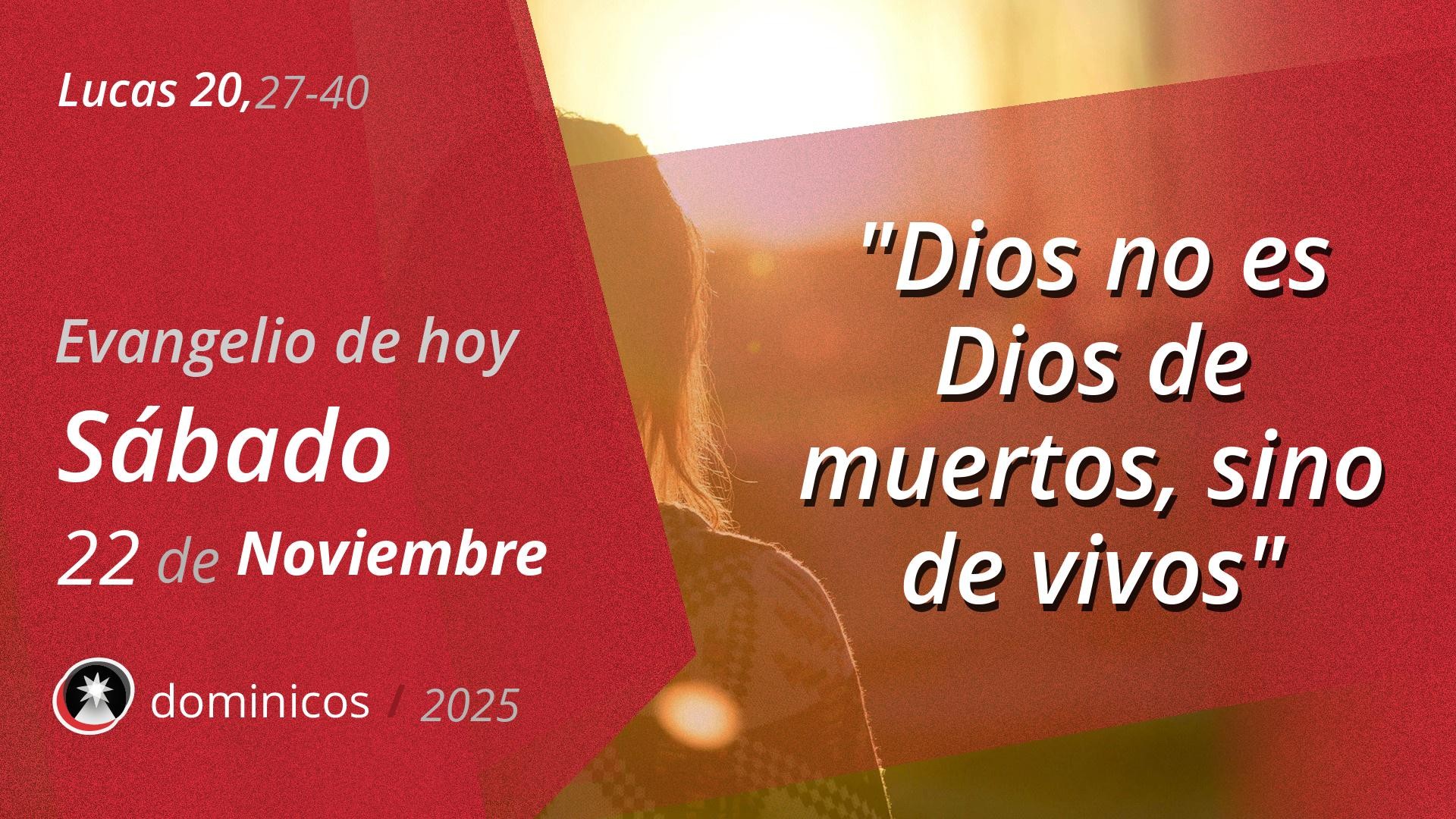 Evangelio de hoy en vídeo