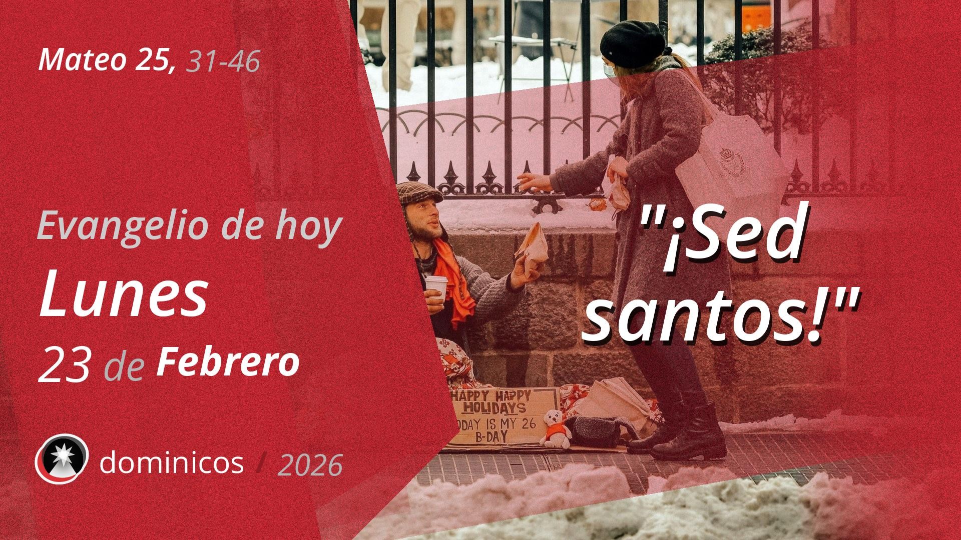 Evangelio de hoy en vídeo