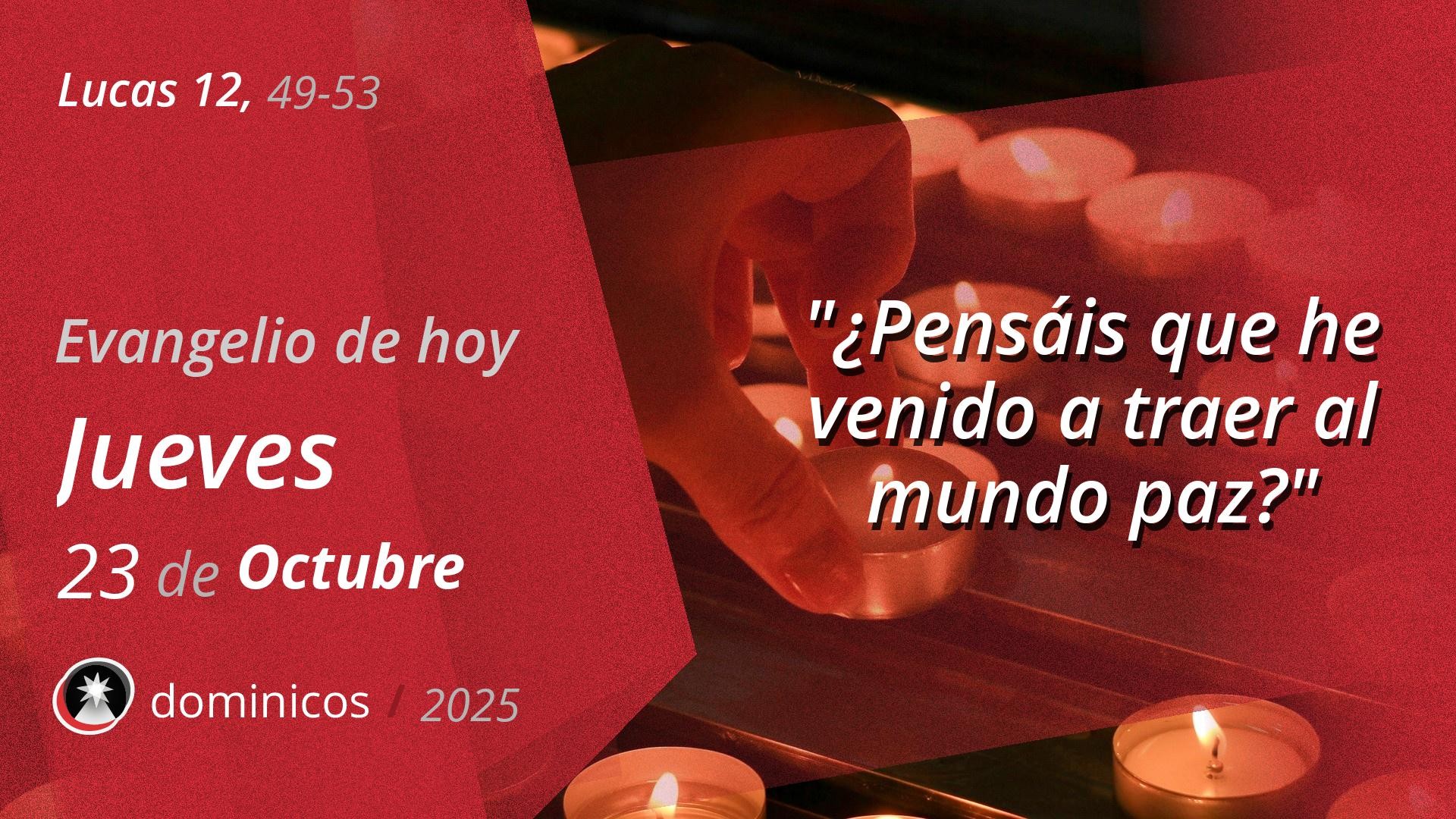 Evangelio de hoy en vídeo