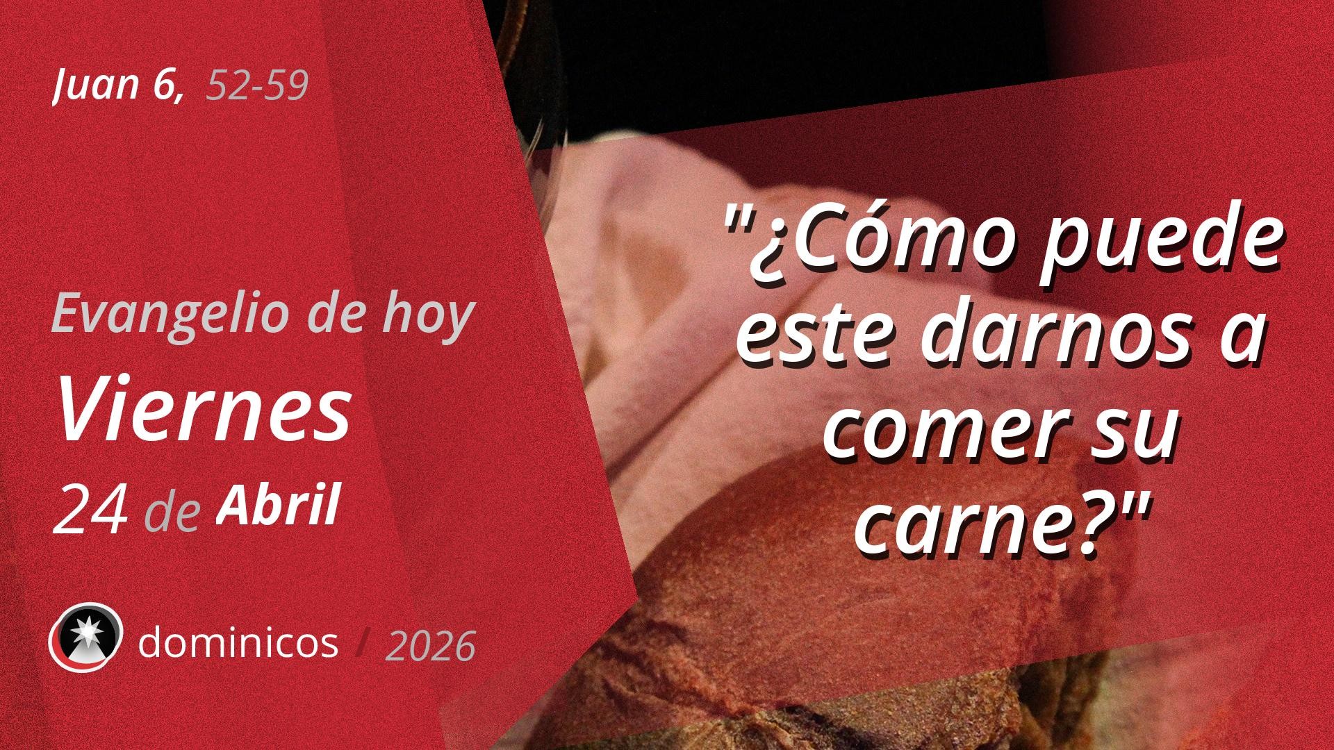 Evangelio de hoy en vídeo