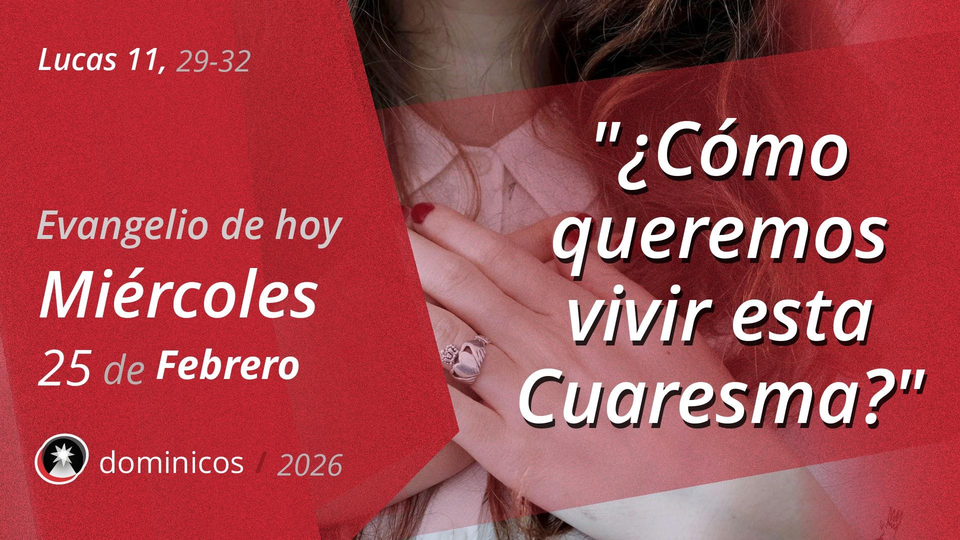 Evangelio de hoy en vídeo
