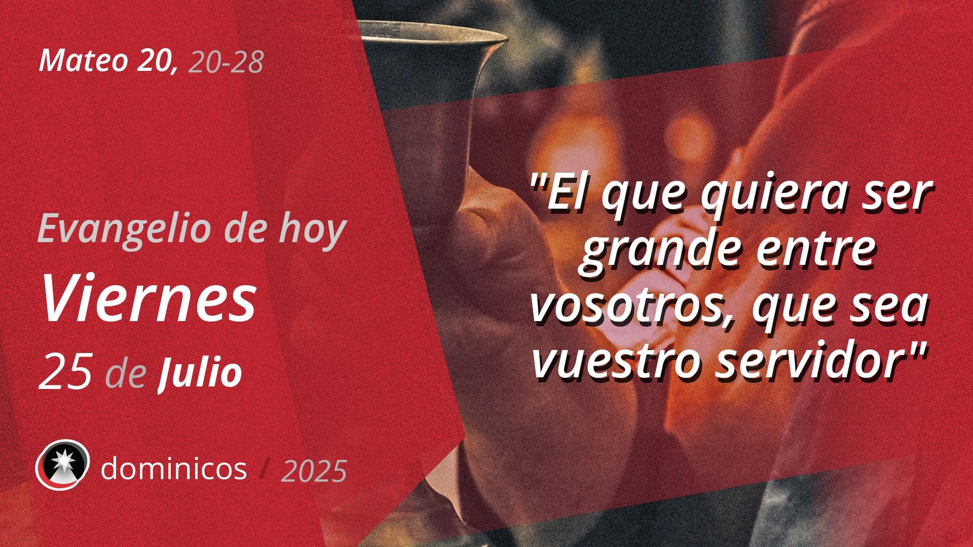 Evangelio de hoy en vídeo