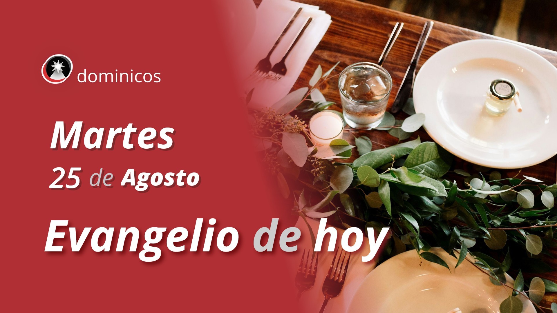 Evangelio de hoy en vídeo