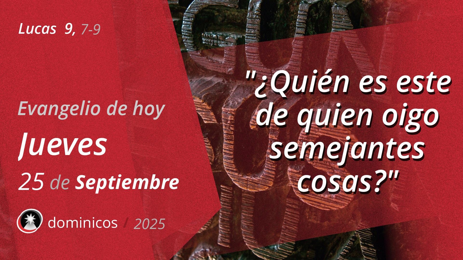 Evangelio de hoy en vídeo