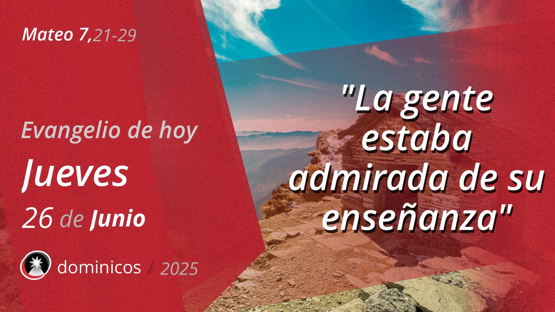 Evangelio de hoy en vídeo
