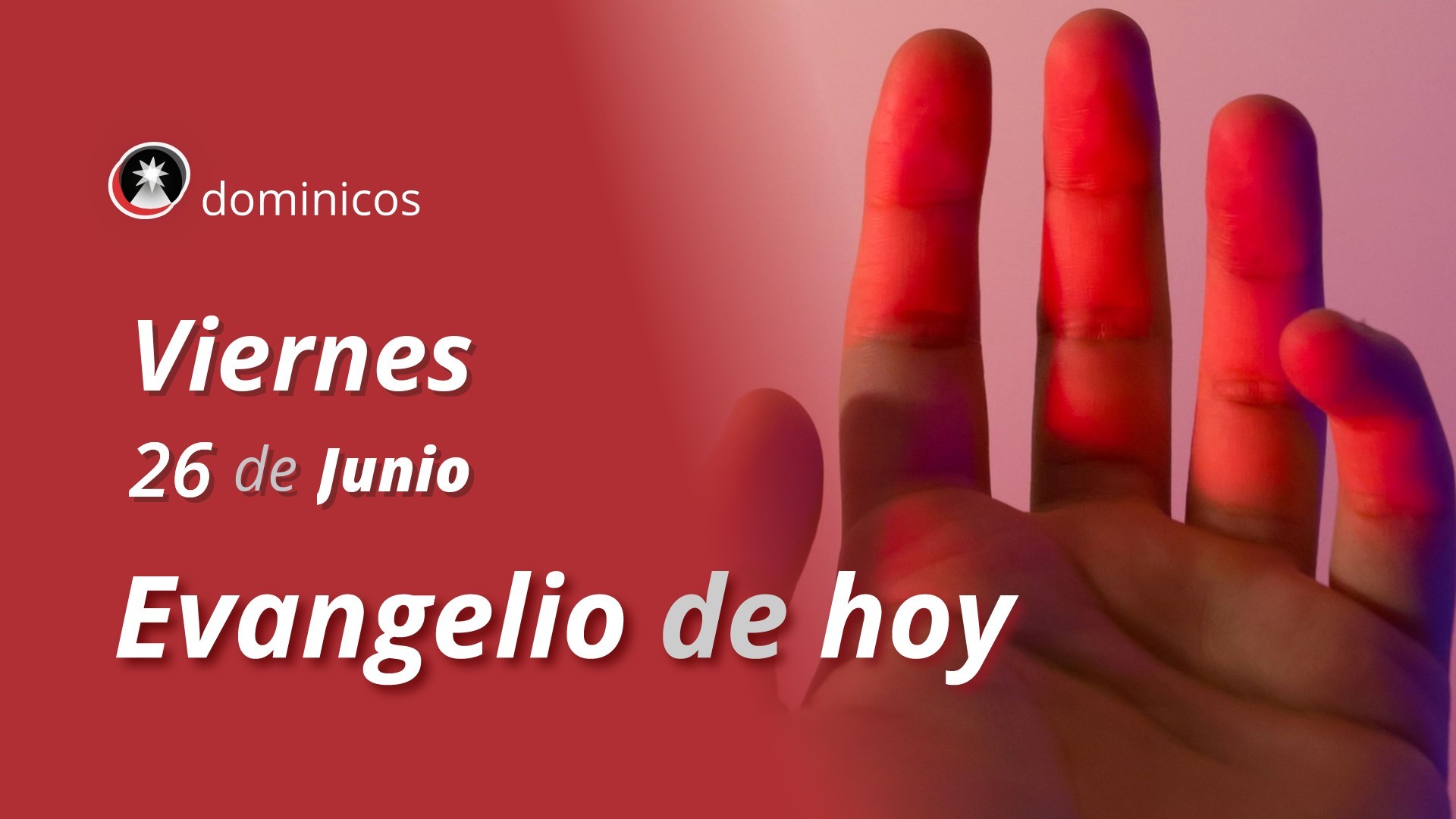 Evangelio de hoy en vídeo