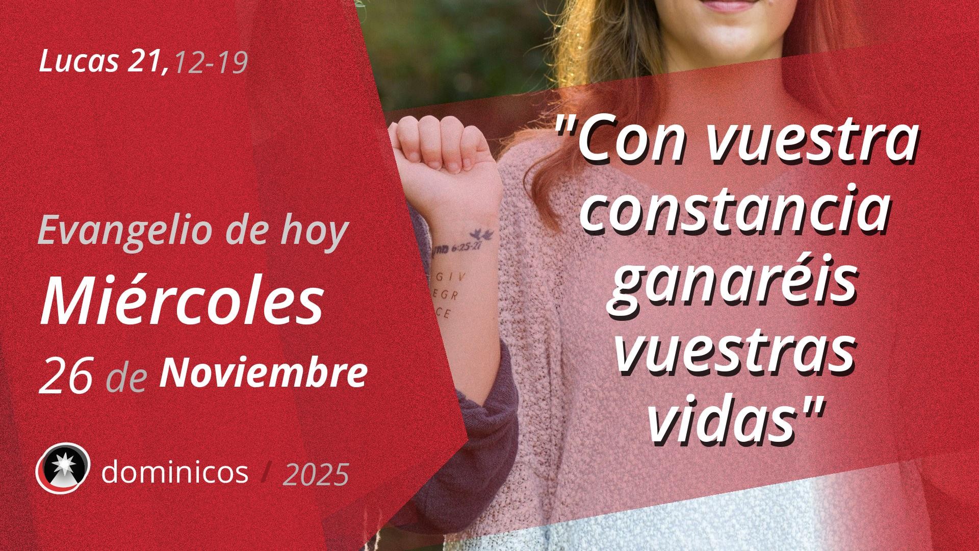 Evangelio de hoy en vídeo