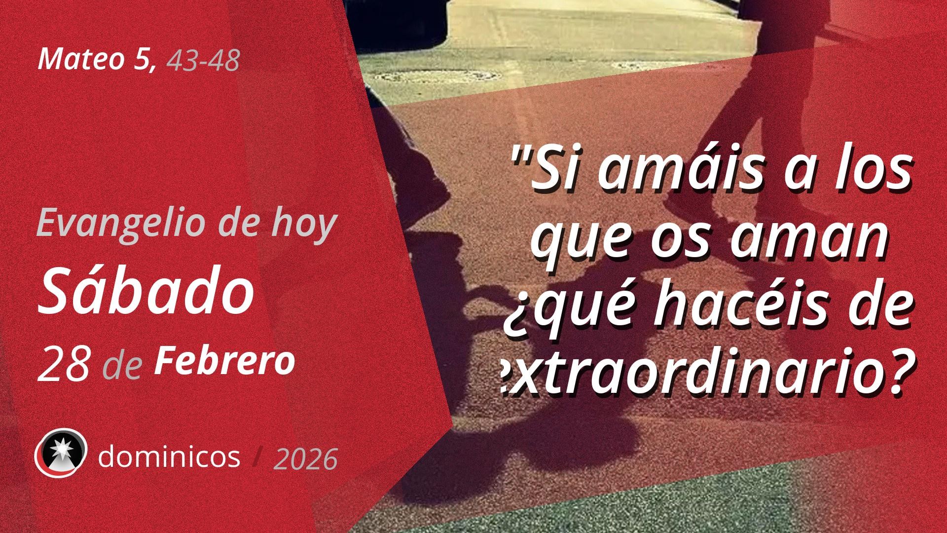 Evangelio de hoy en vídeo