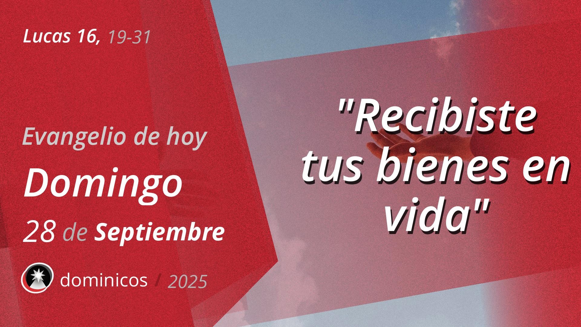 Evangelio de hoy en vídeo