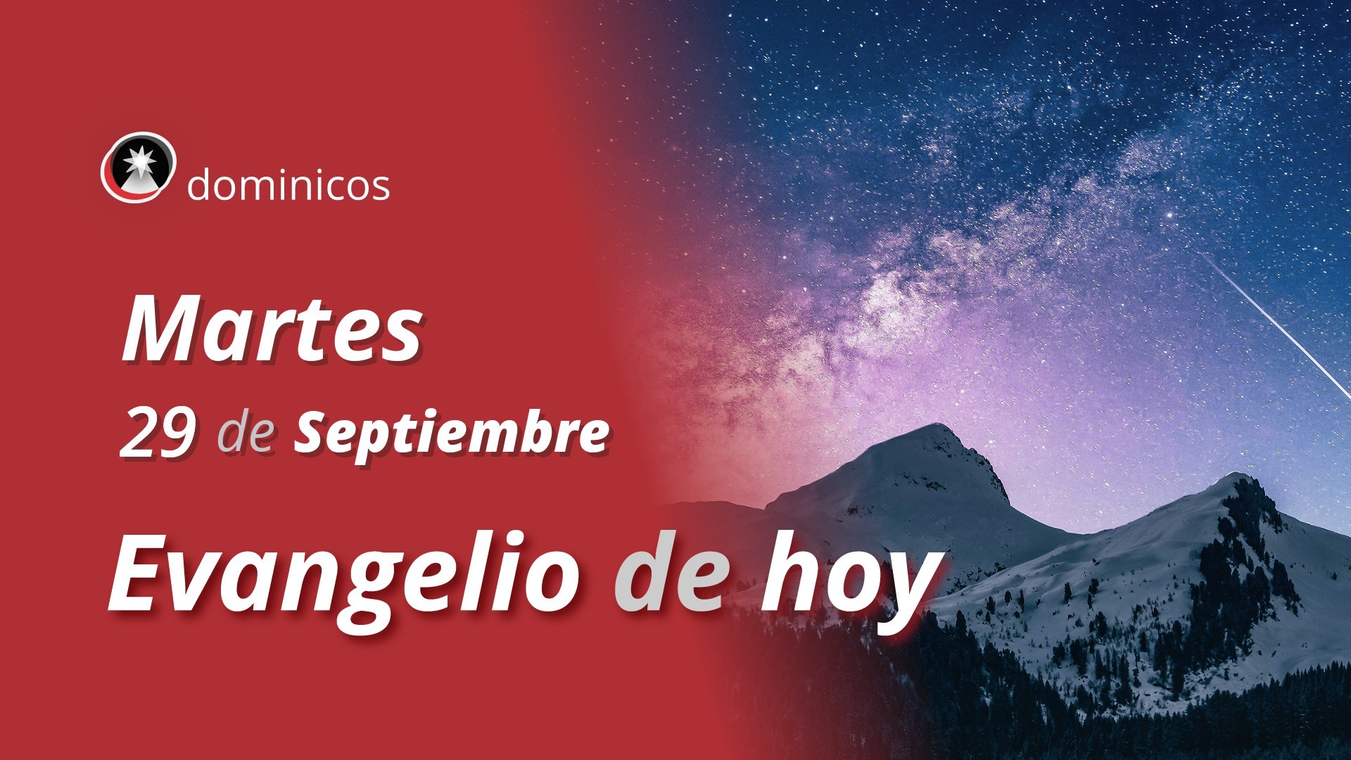 Evangelio de hoy en vídeo