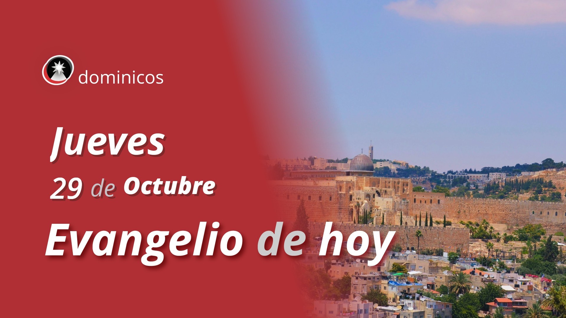 Evangelio de hoy en vídeo