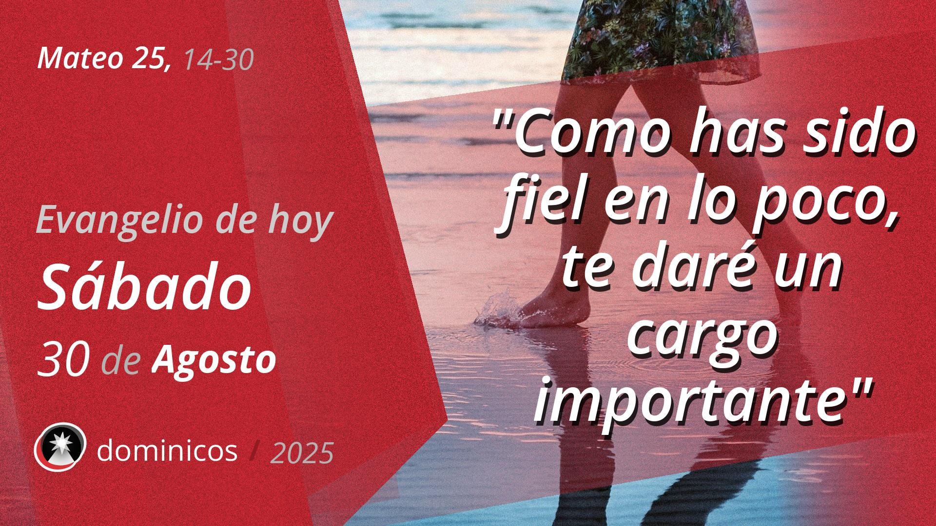 Evangelio de hoy en vídeo