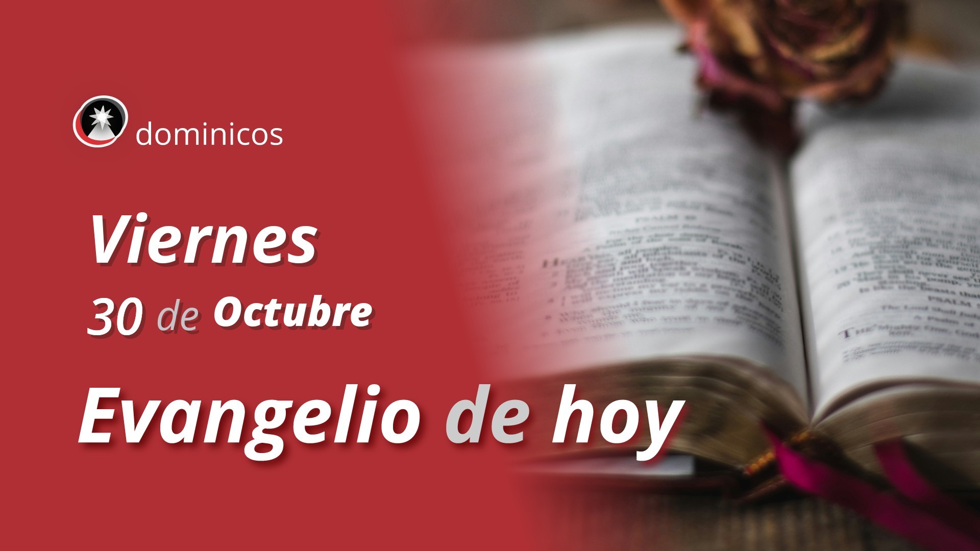Evangelio de hoy en vídeo