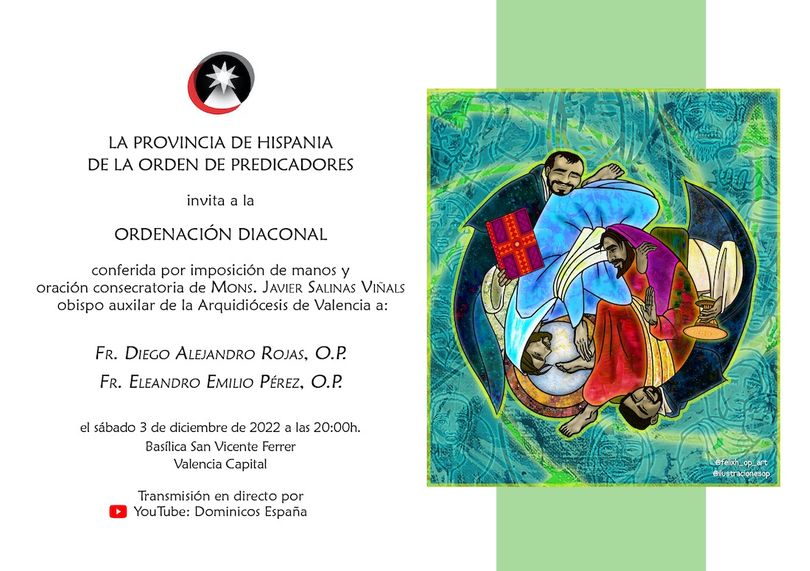 ordenacion diaconal rojas y eleandro agenda ordenacion diaconal rojas y eleandro agenda