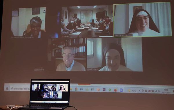 Participantes online en el Consejo Nacional Familia Dominicana