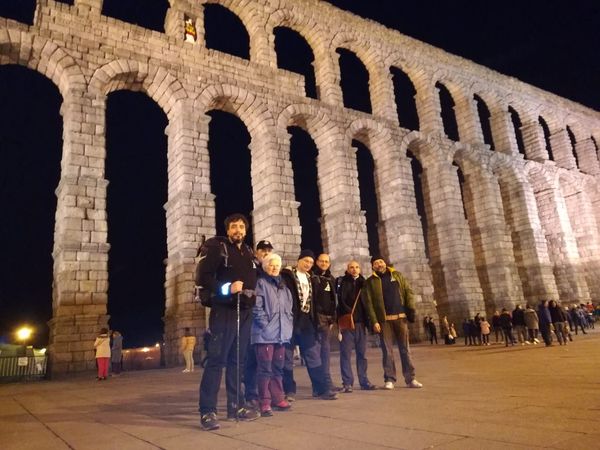 Predicaminantes+ en el Acueducto de Segovia