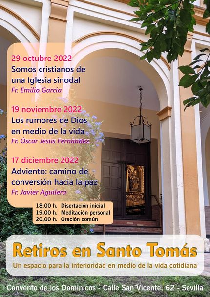 retiros santo tomas 2022