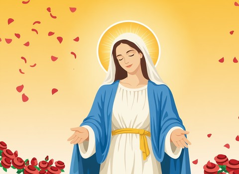 rosas para maria hozana