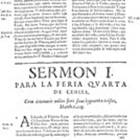 Sermones S. Luis Bertrán: Ceniza