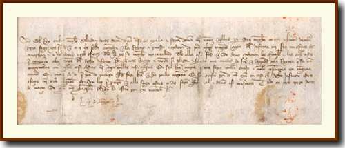 1405-03-13 c. Carta de Enrique III a Teresa de Ayala y su hija doña María de Castilla. Doc. 106