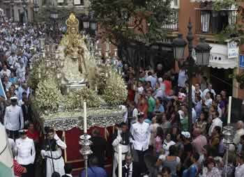 Virgen del Rosario. Cádiz. PP. Dominicos