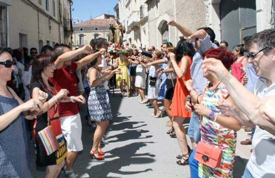 Celebración de Santo Domingo en Campaspero