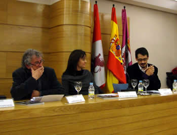 Mesa redonda Miguel Iribertegui. Sixto Castro.