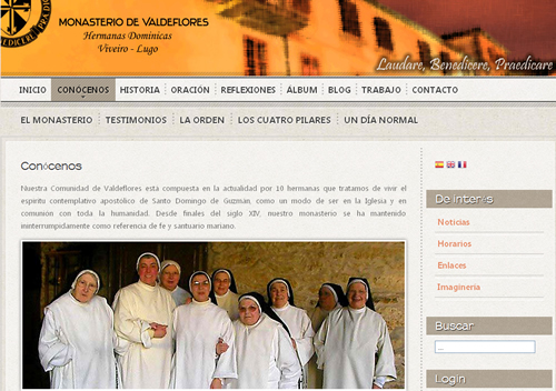 Página web dominicas Viveiro