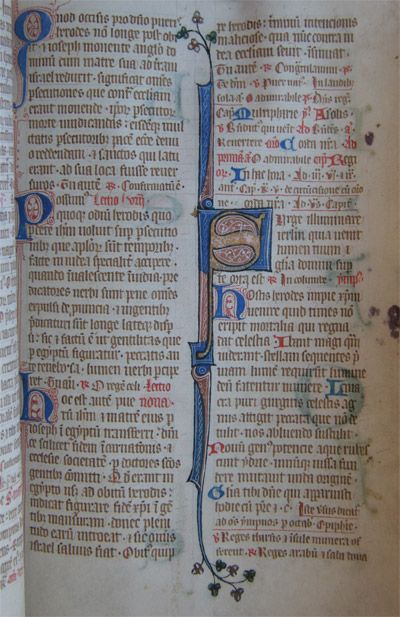 Un breviario dominicano del siglo XIV