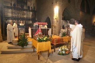 Traslado de los restos mortales del Padre Merino