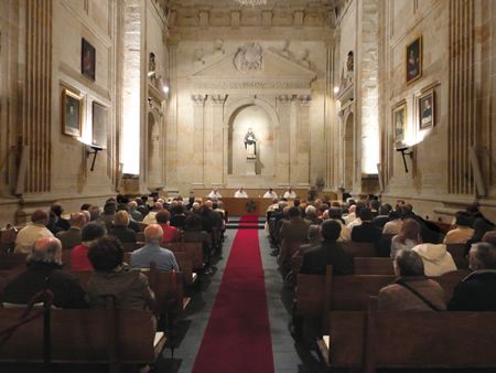 Homenaje de la Facultad de Teología San Esteban al