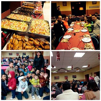Una cena especial para 30 familias