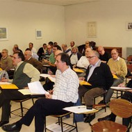 Asamblea del <em>Coetus</em> de profesores de la P