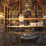 Cierre temporal de la cueva de Santo Domingo, en S