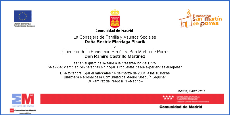 La Fundación San Martín de Porres presenta un nuev