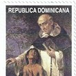 Sellos conmemorativos de la llegada de los Dominic