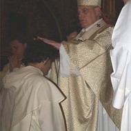 Ordenación como diácono de Fray Félix Hernández, O