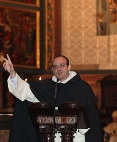 Fray Vicente Benedito Morant predica en la Catedra