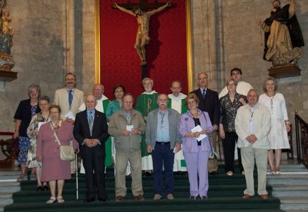 Celebración de admisiones y promesas en la Fr 2245