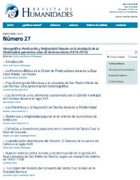 Predicación y Religiosidad Popular en la Andalucía